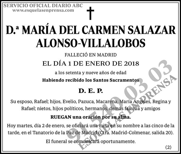 María del Carmen Salazar Alonso-Villalobos